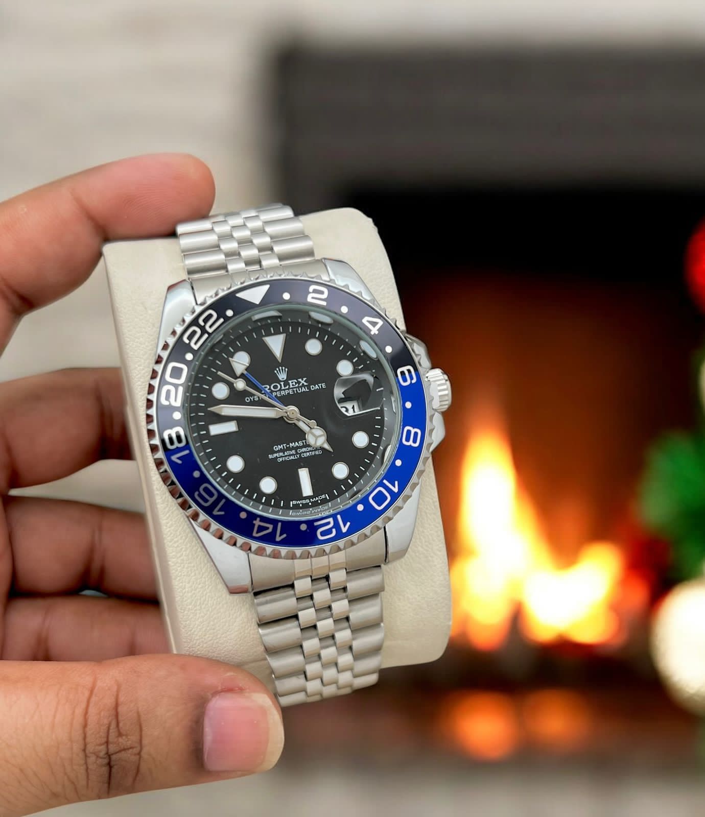 Rolex GMT-Master II Silver