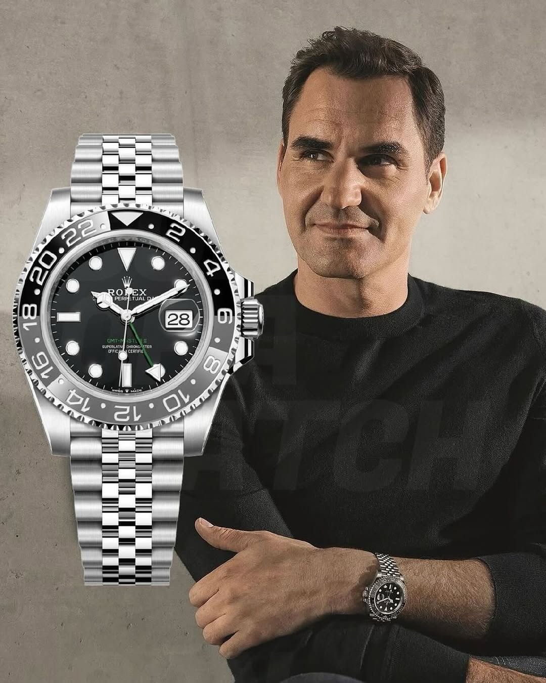 Rolex GMT Master 2 Bruce Wayne