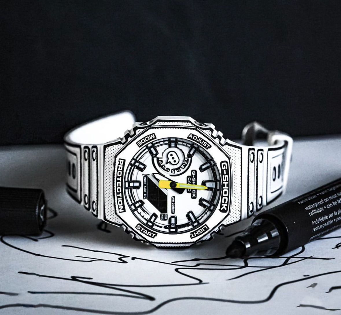 G-shock GA-2100 Manga Edition