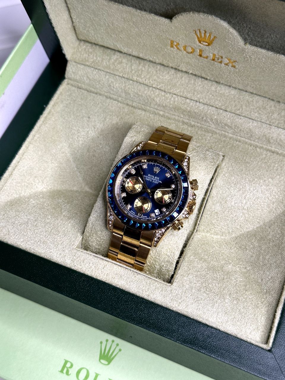 Rolex Daytona Diamonds Blue