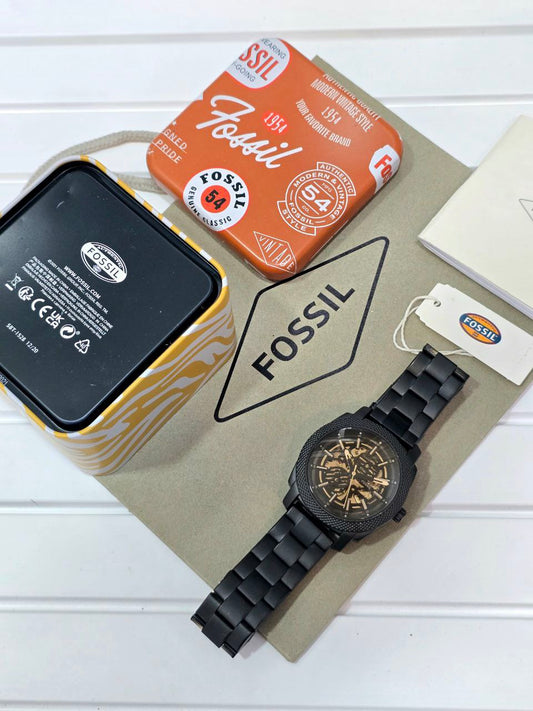Fossil Men's Machine Automatic Black