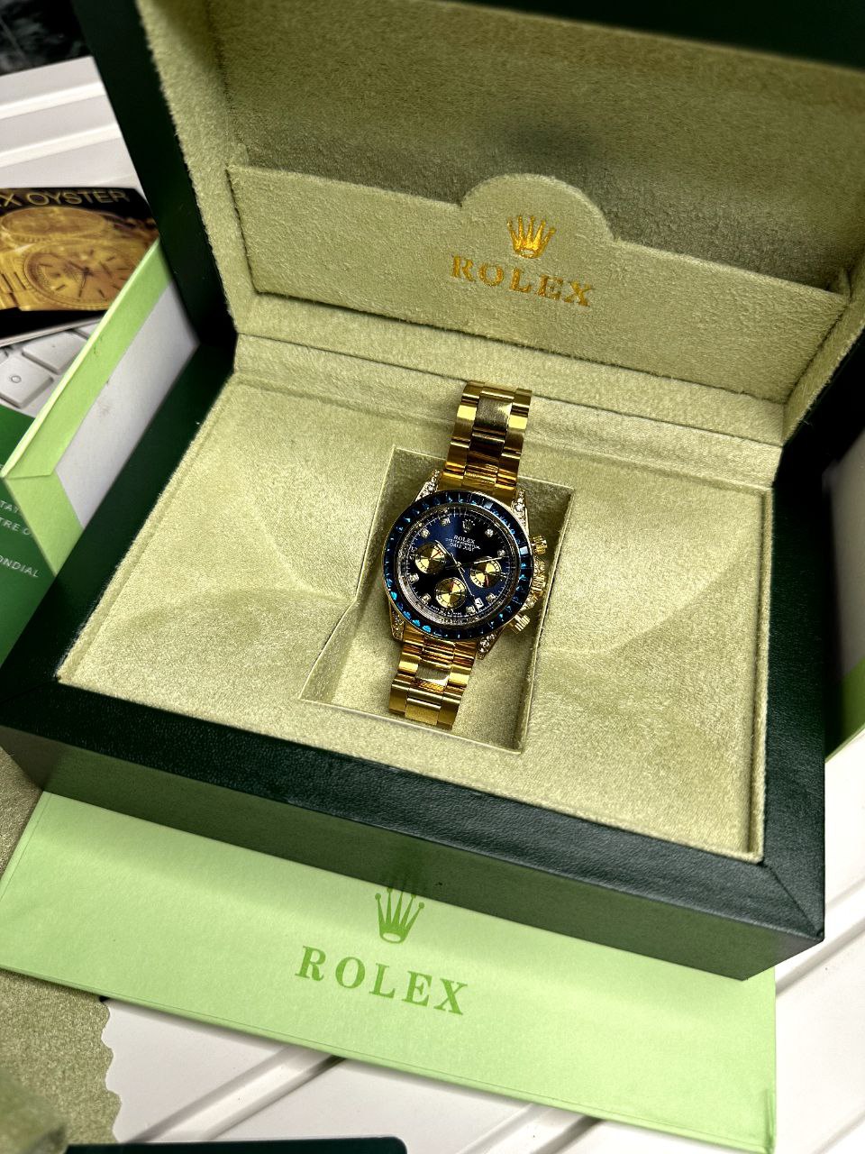 Rolex Daytona Diamonds Blue